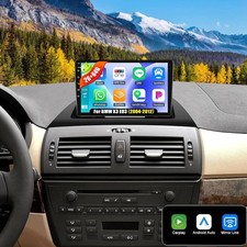 Autoradio Android 14 con navigatore GPS WIFI Carplay 2+64GB per BMW X3 E83 2004-2012