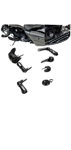 Kit freno cambio harley - kit, freno/cambio