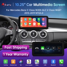 Autoradio GPS Wireless CarPlay 10.25'' per Mercedes Classe C/GLC/V/X W205 X253