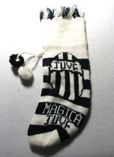 Calza Vintage Befana Lana Juventus Anni 80's  Juve Calzettone Sock __S1