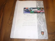 ROVER tutti i modelli 1995