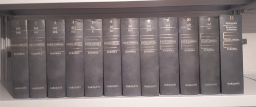 Enciclopedia garzanti europea - enciclopedia,