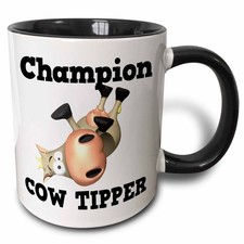 3dRose Funny Champion Mucca