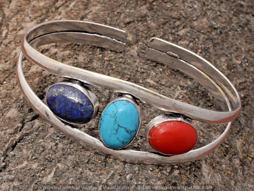 Bracciale multipietra pietre