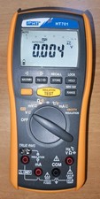 HT701 Multimetro TRMS Misuratore Isolamento 1000V Completo di Accessori