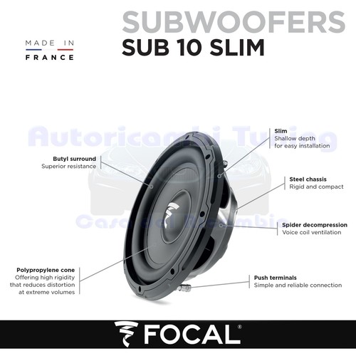 Focal sub10 slim - focal,