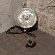 Faro ciclomotore Con Devio Luci Cev moto epoca Vetro Parabola Vetta In Metallo 