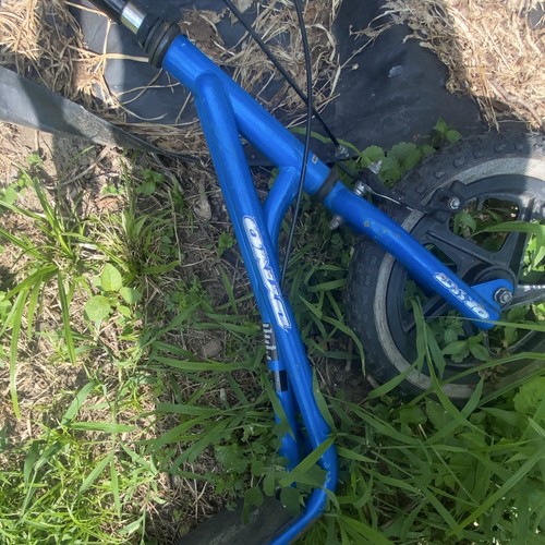 Giant gfr bmx bike blue - bike,