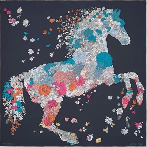 Authentic hermes scarf - scarf, silk