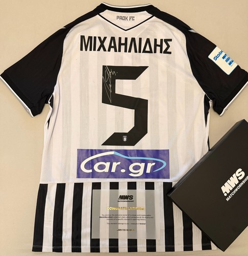 Maglia matchworn paok - matchworn, giannis