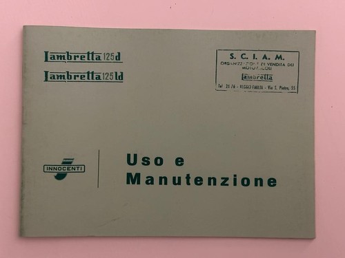 Libretto uso manutenzione - uso, e