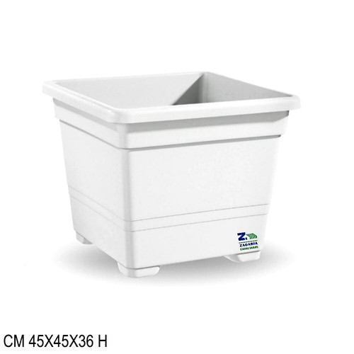 Vaso quadrato 45x45x36 h - cm,