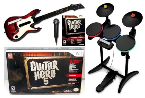 New nintendo wii guitar - new,