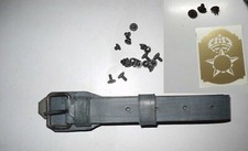 Kit per caschi M33 italiani 1° tipo rivetti + mentoniera + stencil 