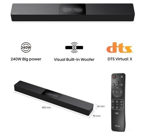Soundbar hisense hs2000 240w - soundbar,