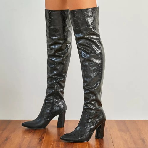 Stivali scarpe donna - scarpe, ginocchio