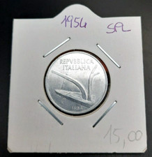 Moneta lire 1954 spl - lire, 10