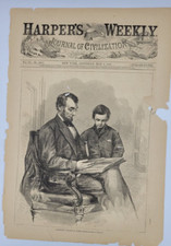 Presidente Lincoln a casa 1865