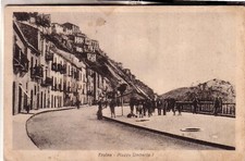 CARTOLINA   TROINA FP VIAGGIATA PIAZZA UMBERTO I ANIMATA BELLA 