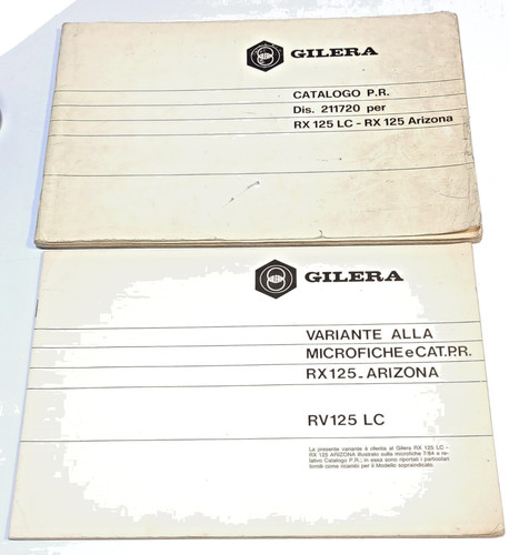 Catalogo ricambi gilera rx - catalogo,