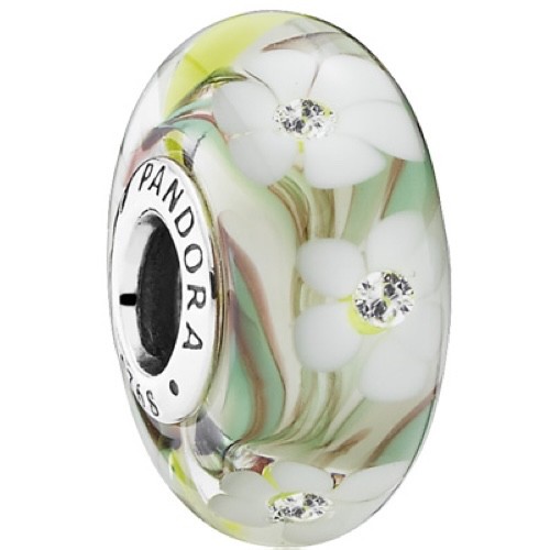 Autentico charm pandora verde - autentico,