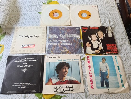 Lotto dischi vinile giri - lotto, 45