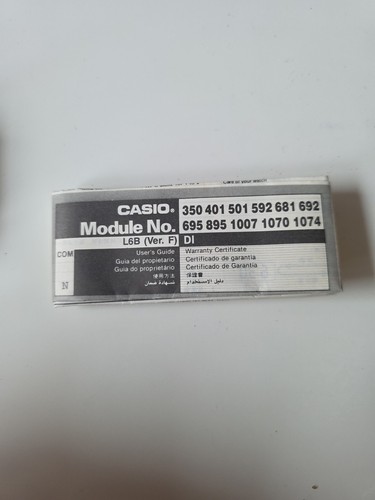 Casio libretto uso - casio,