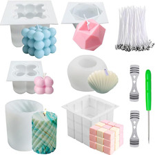 Set Di 6 Stampi per Candele in