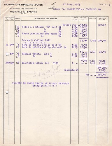 Tronville fabricant - 55,