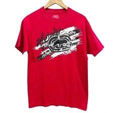T-shirt grafica rossa Ecko