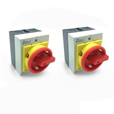 2x Interruttore principale 16A