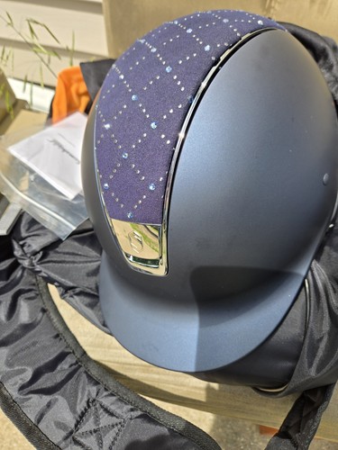 Casco equitazione marina