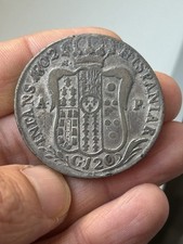 Piastra 120 Grana 1802 Napoli