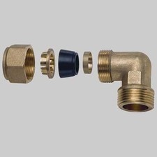 GOMITO MASCHIO CON KIT DI