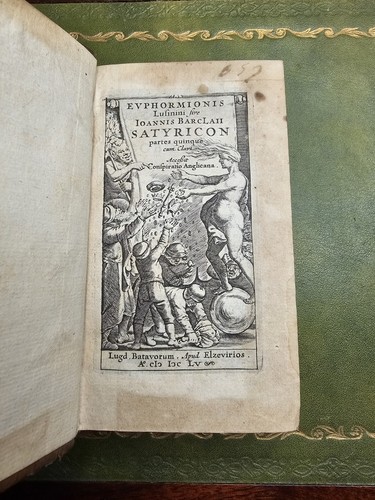 Rare 1655 elzevir john barclay - rare,