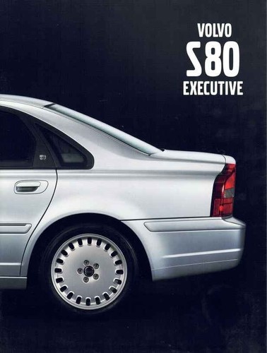 Catalogue brochure volvo s80 - catalogue,