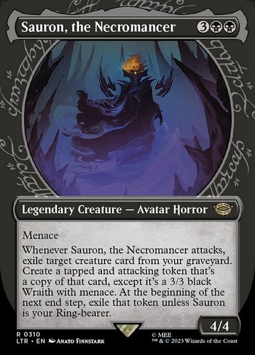 Mtg sauron the - sauron,, necromancer