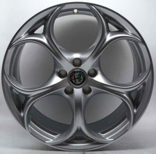 4 cerchi lega alfa romeo giulia r19 cromolook lt004932