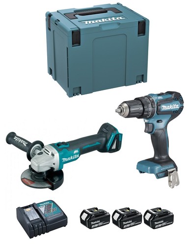Makita kit dlx2334j dhp485 - kit, (dhp485