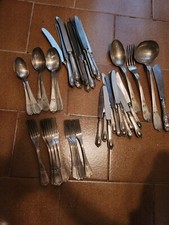 Set Di Posate Vintage Argento 800 74 Pezzi