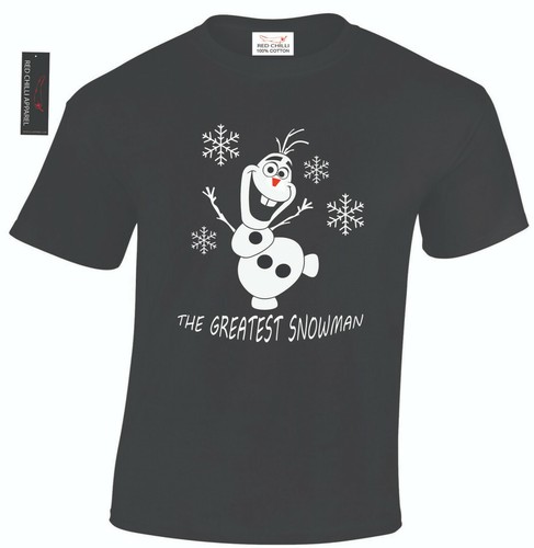 Maglietta pupazzo neve olaf - maglietta,