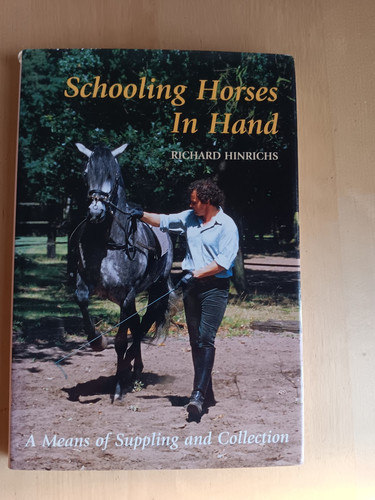 Schooling horses hand - horses, in