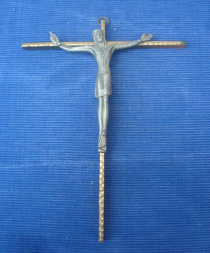 V73 rare crucifix - rare, bronze