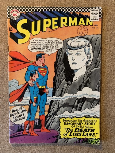 Superman 194 1967 the - #194,