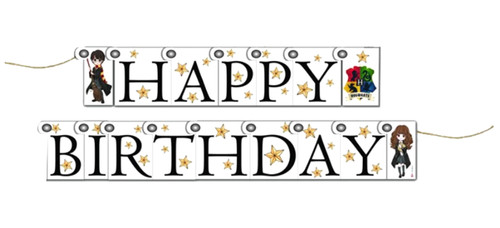 Festone happy birthday harry - festone,