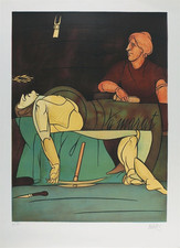 VALERIO ADAMI - "A Marat" -