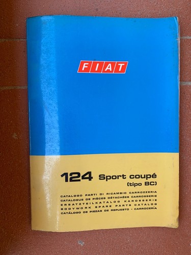Catalogo originale ricambi