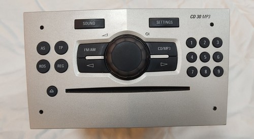 Radio cd30 mp3 opel con - mp3,