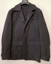 FAY UOMO GIACCA SOPRABITO GIACCONE BLU SFODERATO JACKET MADE IN ITALY TAGLIA M