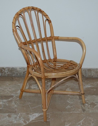 Sedia bimbo vimini - in,